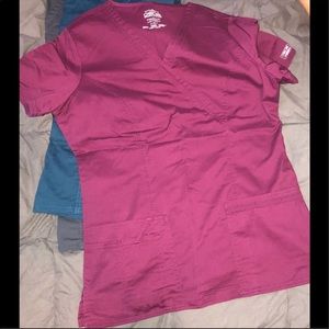 Cherokee workwear scrub top
